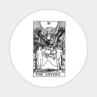 Tarot Card - The Lovers Magnet